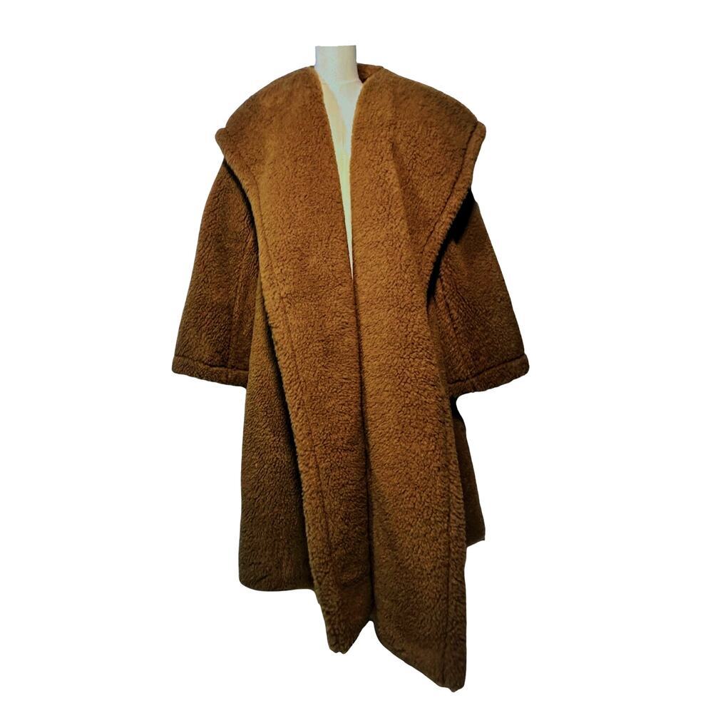 MaxMara **ICONIC** Camel Hooded Teddy Coat !!NWT!! - Picture 10 of 11